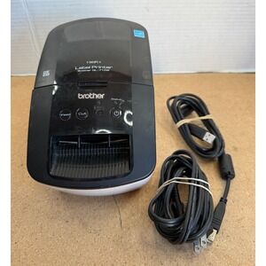Brother QL-710W Wireless Label Thermal Printer w/ Power cord Tested working